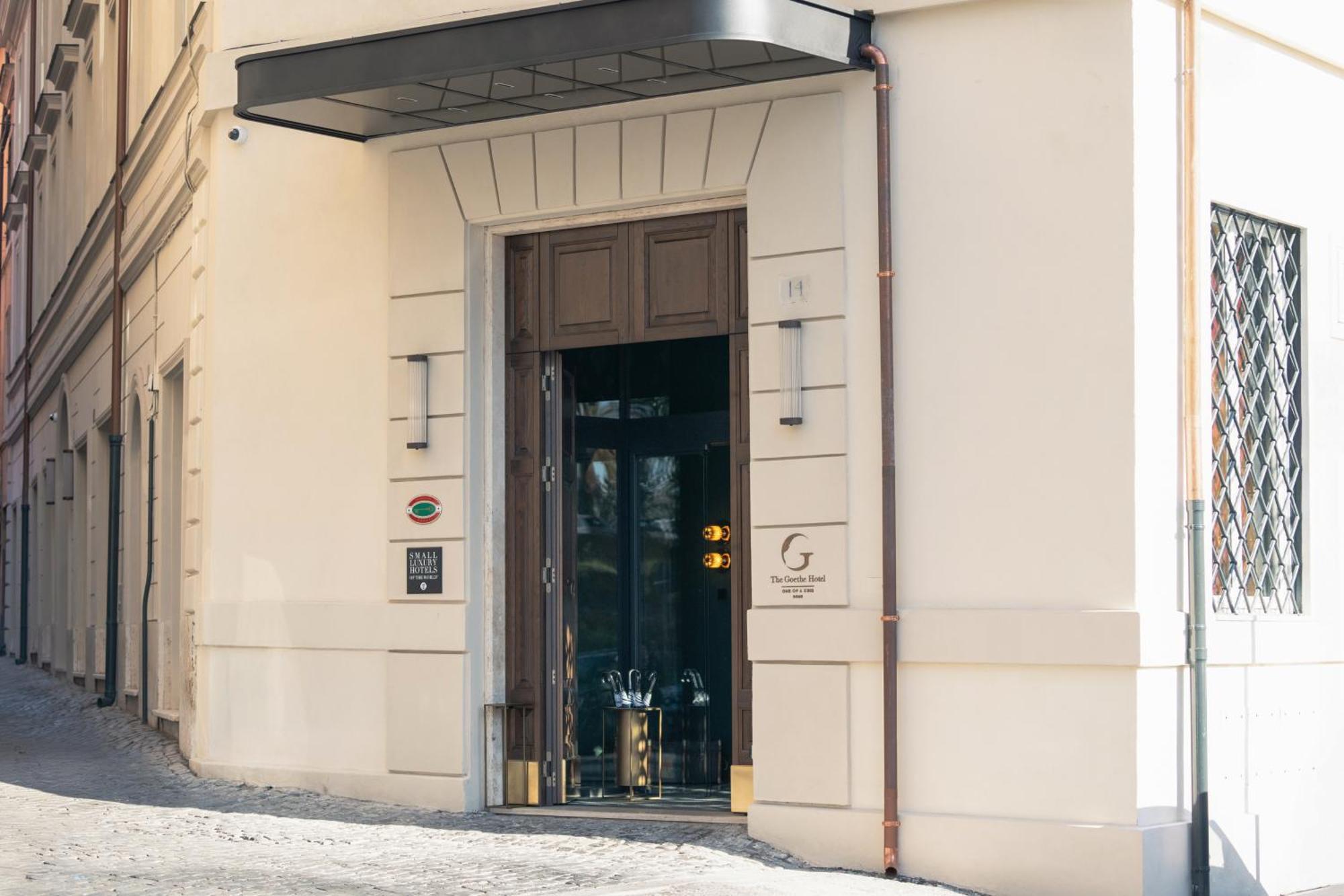 The Goethe Hotel - Small Luxury Hotels Of The World Róma Kültér fotó